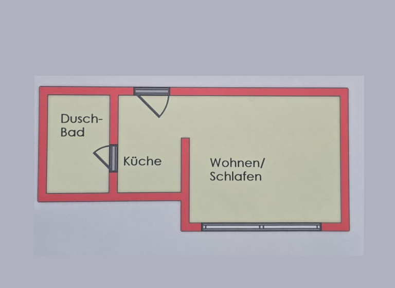 Studio zum Kauf 55.000 € 1 Zimmer 20 m² 2. Geschoss Wartenbergstraße 8 Unterbaldingen Bad Dürrheim 78073