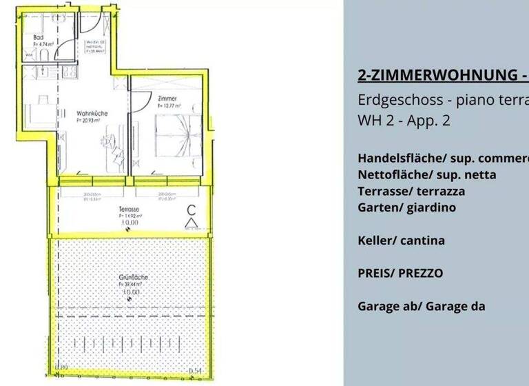 Studio zum Kauf 380.000 € 2 Zimmer 78 m² 1. Geschoss Moos in Passeier 39013