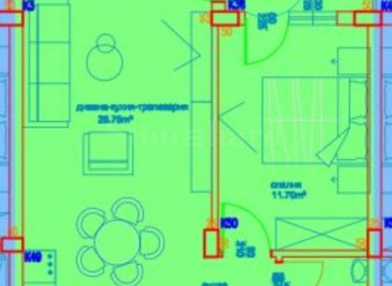 Wohnung zum Kauf 129.171 € 2 Zimmer 61,7 m² Burgas