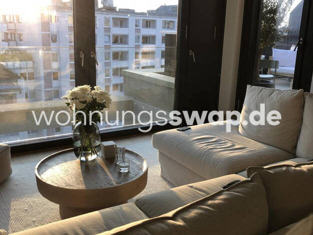 Studio zur Miete Tauschwohnung 2.000 € 2 Zimmer 78 m² 7. Geschoss Schwabing-West München 80797