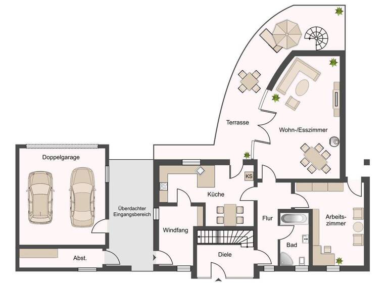 Einfamilienhaus zum Kauf 619.000 € 6 Zimmer 266,7 m² 1.116 m² Grundstück Gleisenau Ebelsbach 97500