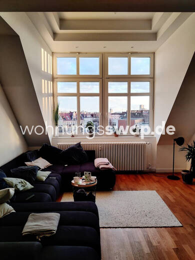 Studio zur Miete Tauschwohnung 2.800 € 5 Zimmer 150 m² 5. Geschoss Moabit Berlin 10555