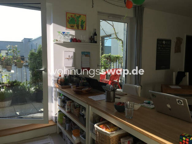 Studio zur Miete Tauschwohnung 1.080 € 4 Zimmer 89 m² 5. Geschoss Pankow Berlin 13187