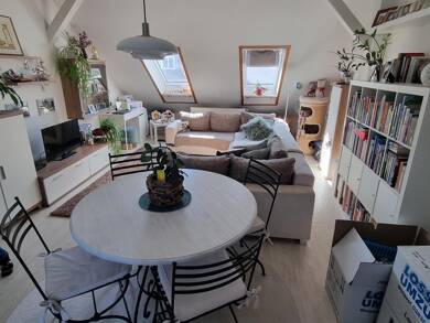 Wohnung zur Miete 234 € 1 Zimmer 34,5 m² Dachgeschoss, 3. Geschoss frei ab 01.06.2025 Langestr. 13 Waren Waren (Müritz) 17192