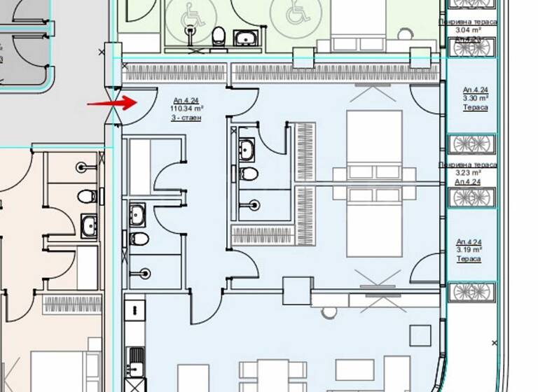 Studio zum Kauf 444.238 € 3 Zimmer 169,2 m² Sofia