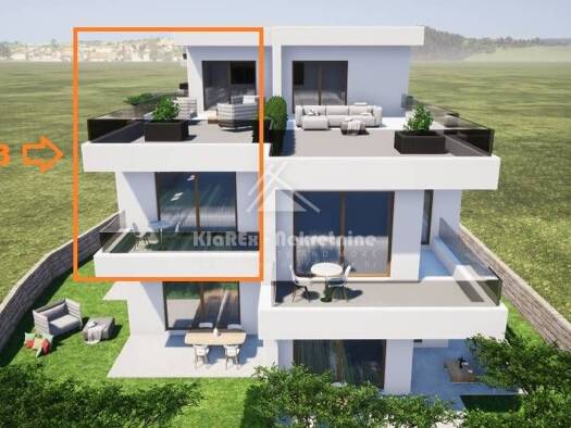 Wohnung zum Kauf 327.390 € 3 Zimmer 106 m² 2. Geschoss Tribunj Tribunj