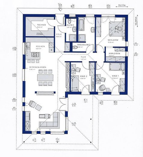 Bungalow zum Kauf 649.252 € 4,5 Zimmer 135 m²<br/>Wohnfläche 850 m²<br/>Grundstück Stetten Haigerloch 72401