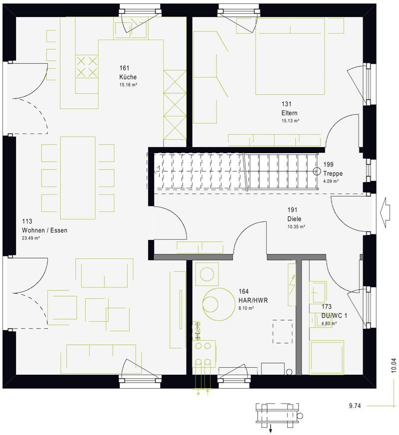 Haus zum Kauf provisionsfrei 399.000 € 5 Zimmer 149 m²<br/>Wohnfläche 720 m²<br/>Grundstück Oesterholz-Haustenbeck Schlangen 33189