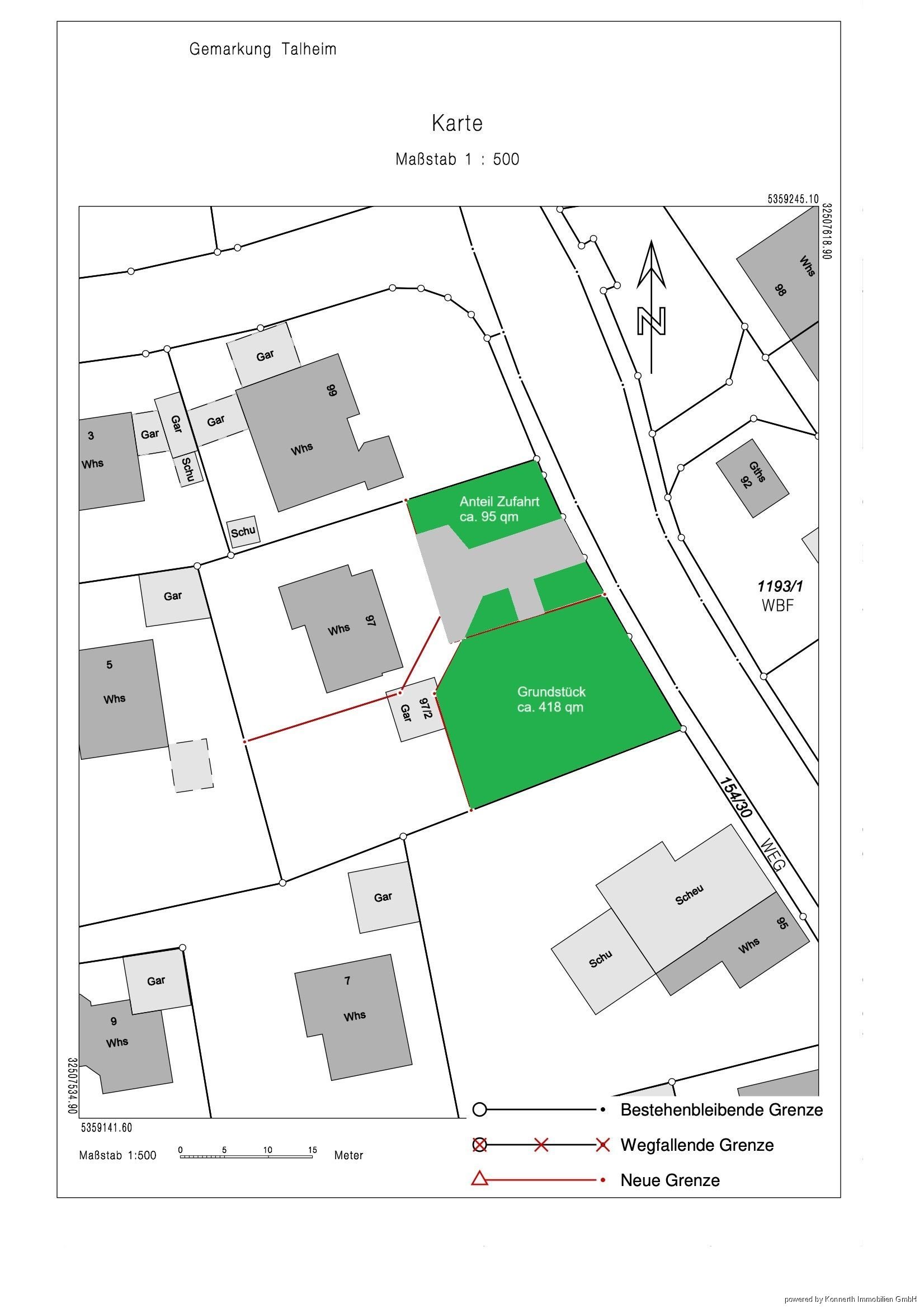 Grundstück zum Kauf 175.000 € 513 m²<br/>Grundstück Talheim Mössingen 72116