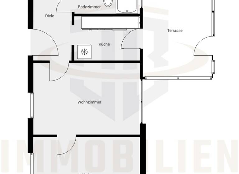 Wohnung zur Miete auf Zeit 500 € 2 Zimmer 50 m² Bad Bederkesa 27624