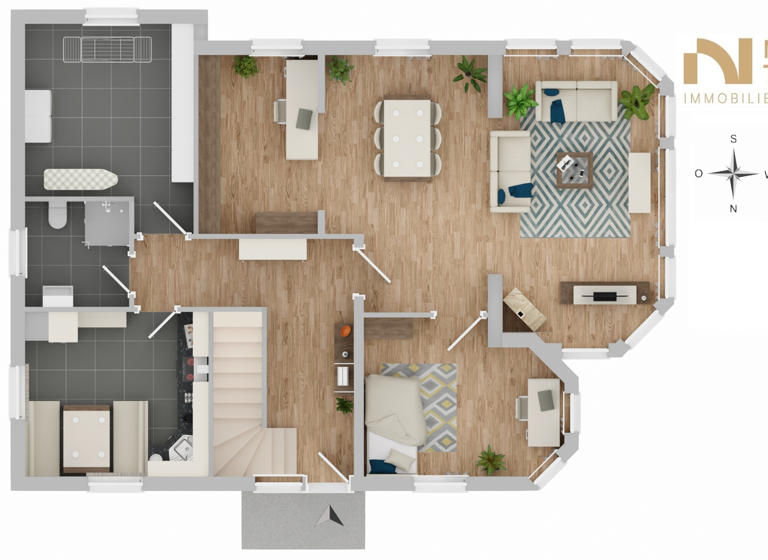 Mehrfamilienhaus zum Kauf als Kapitalanlage geeignet 529.000 € 12 Zimmer 339 m² 1.074 m² Grundstück Tetenhusen 24817