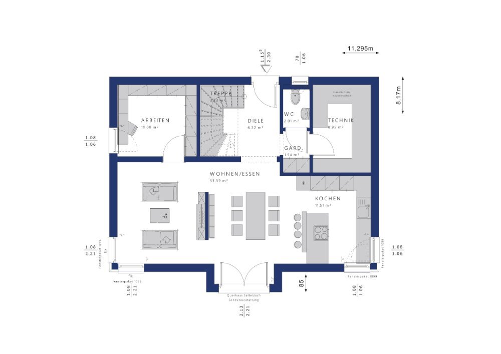 Haus zum Kauf 527.399 € 5 Zimmer 150 m²<br/>Wohnfläche 485 m²<br/>Grundstück Schöneberg 55444