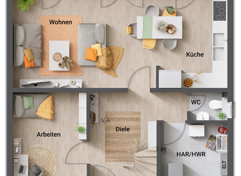 Haus zum Kauf 426.810 € 4 Zimmer 110 m² 500 m² Grundstück Fredersdorf-Nord Fredersdorf-Vogelsdorf 15370