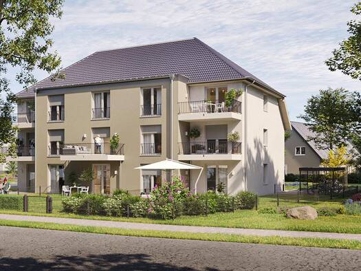 Wohnung zum Kauf - Neubau provisionsfrei 255.900 € 2 Zimmer 59,7 m² EG frei ab 01.02.2027 Seeallee 16 Müllrose 15299