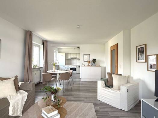 Wohnung zur Miete 850 € 2 Zimmer 62 m² Geschoss 1/3 frei ab sofort Bamberg Bamberg 96052
