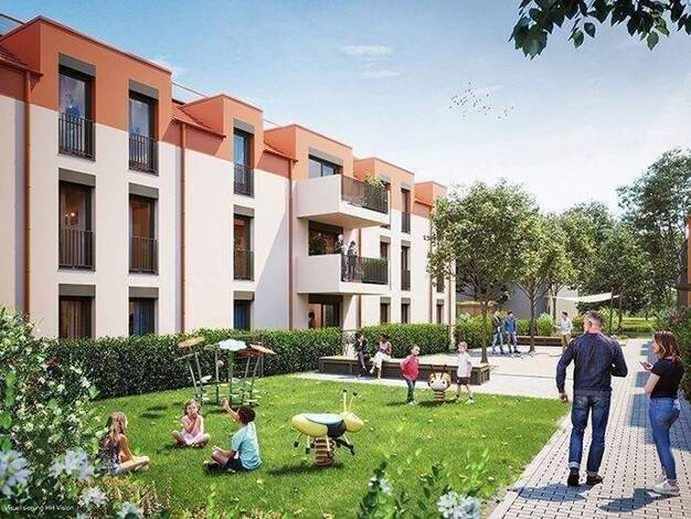 Wohnung zum Kauf - Neubau provisionsfrei 440.000 € 4 Zimmer 91,1 m² 1. Geschoss frei ab sofort Vitruviusweg 4, 6 Grenzach Grenzach-Wyhlen 79639
