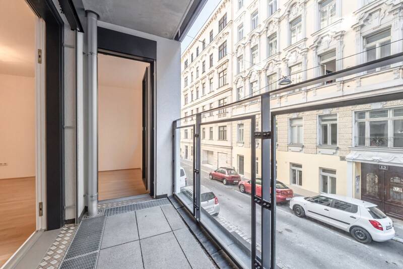 2-Zimmer-Wohnung mit Balkon, 50 m², Mariahilf, Mariahilf