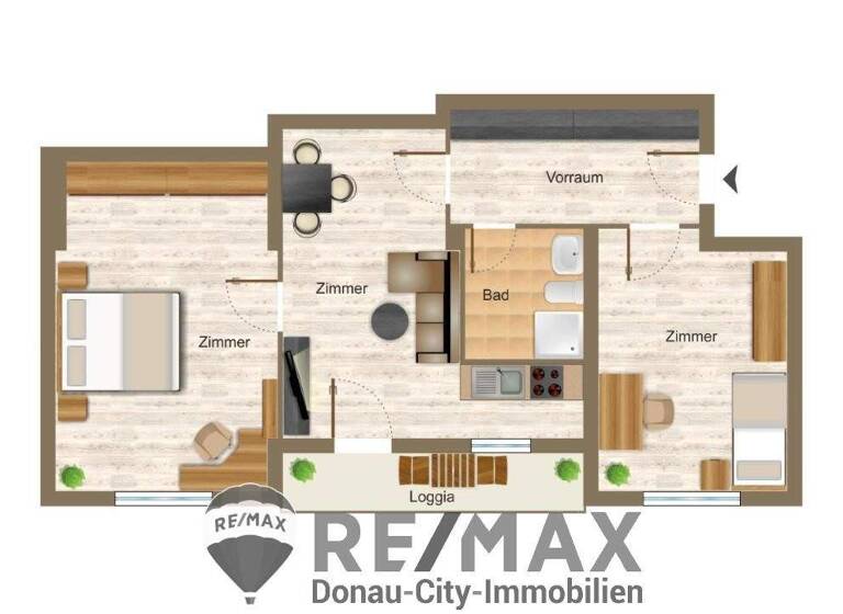 Wohnung zum Kauf 189.000 € 3 Zimmer 63,2 m² 3. Geschoss Wien 1110