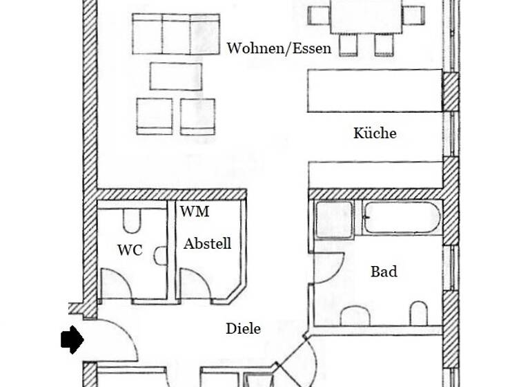 Wohnung zum Kauf 310.000 € 3 Zimmer 94 m²<br/>Wohnfläche Altfeld Marktheidenfeld 97828