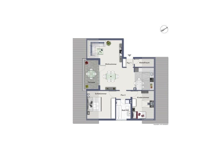 Wohnung zum Kauf 260.000 € 3 Zimmer 76 m²<br/>Wohnfläche Güntersleben 97261