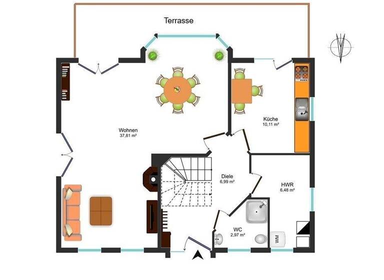 Einfamilienhaus zum Kauf 590.000 € 4 Zimmer 121 m² 628 m² Grundstück Kritzmow 18198
