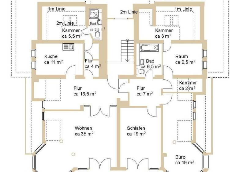 Wohnung zum Kauf provisionsfrei 995.000 € 4,5 Zimmer 155 m²<br/>Wohnfläche Dachgeschoss, 2.<br/>Geschoss Scabellstr. 14A Wannsee Wannsee 14109