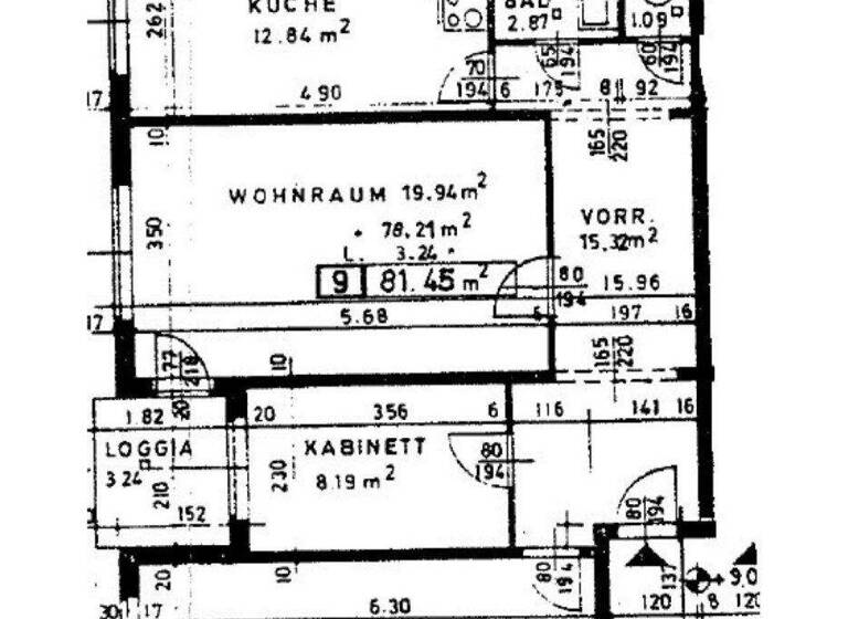Wohnung zum Kauf - Erstbezug 349.800 € 3 Zimmer 81,4 m² 3. Geschoss Wien 1200