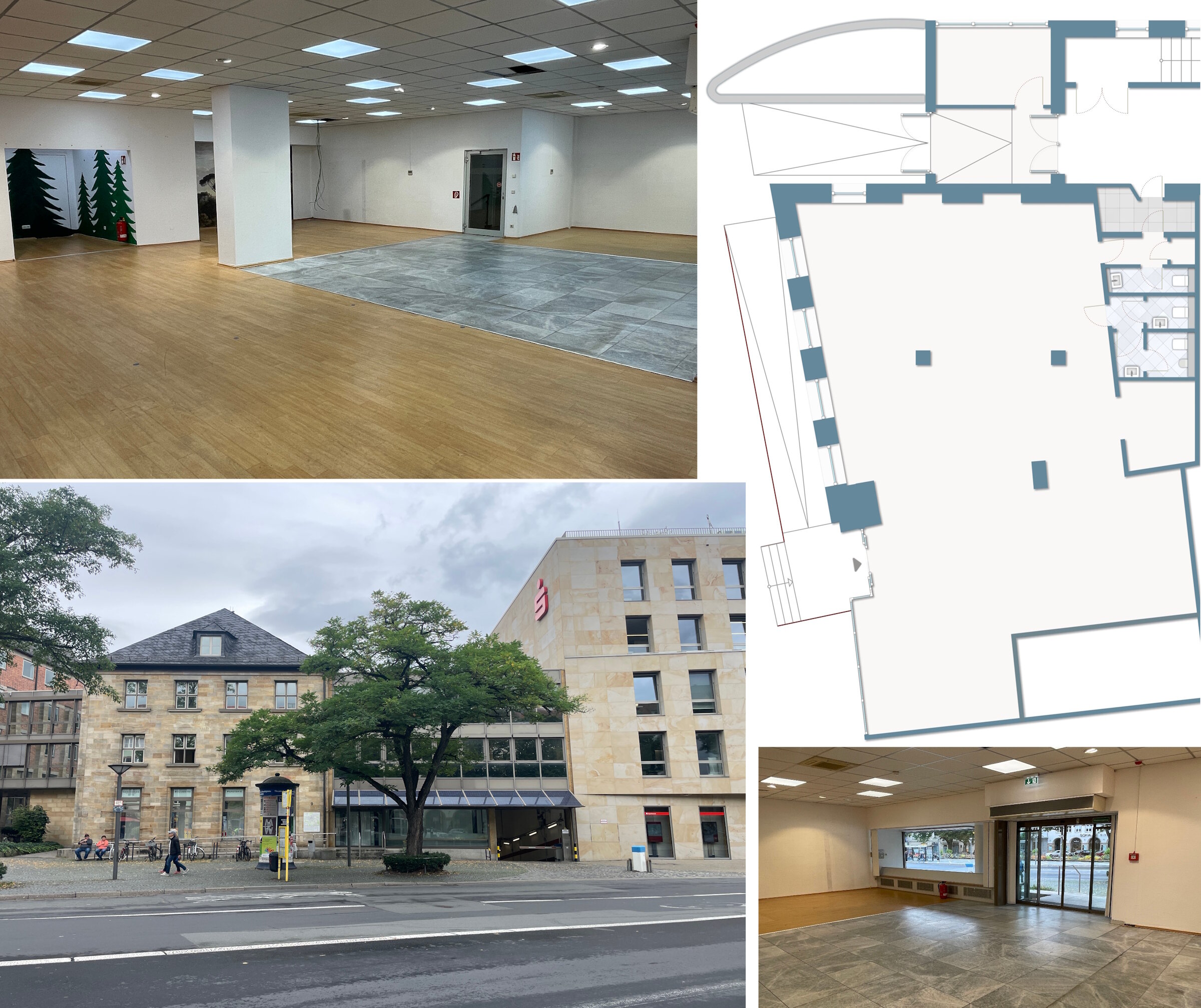 Verkaufsfläche zur Miete 2.203 € 191,4 m²<br/>Verkaufsfläche Luitpoldplatz 7 City Bayreuth 95444