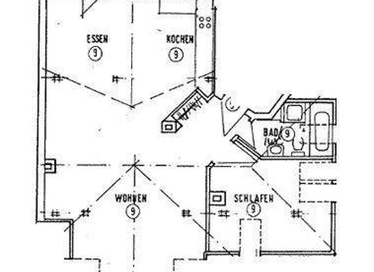 Wohnung zur Miete 1.199 € 2 Zimmer 91 m² 5. Geschoss Naunhofer Straße 49 Stötteritz Leipzig 04299