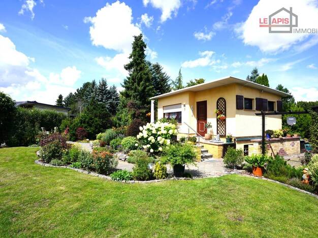Bungalow zum Kauf 169.900 € 1 Zimmer 29,4 m² 483 m² Grundstück frei ab 01.09.2025 Ringweg 5 Panitzsch Borsdorf / Panitzsch 04451