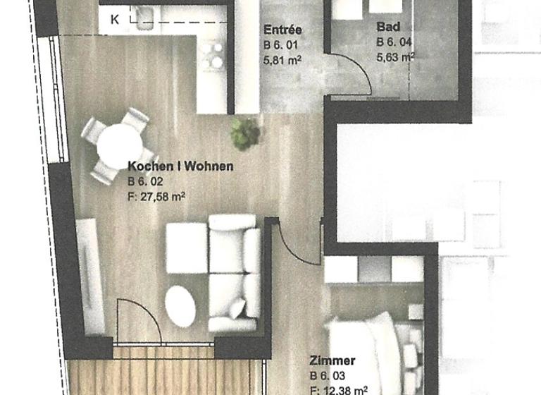 Wohnung zur Miete 1.353 € 2 Zimmer 53 m² Igls 6080
