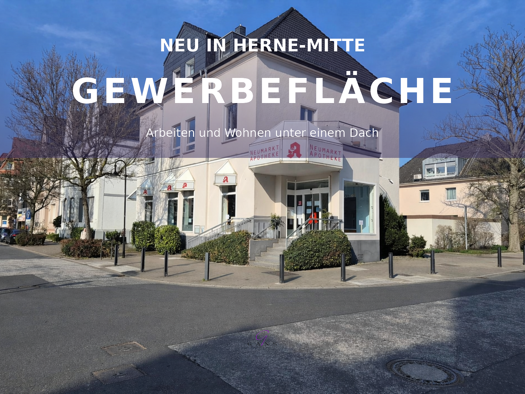 Praxisfläche zur Miete provisionsfrei 3.500 € 9 Zimmer 295 m² Bürofläche Schulstraße 34 Herne-Mitte Herne 44623