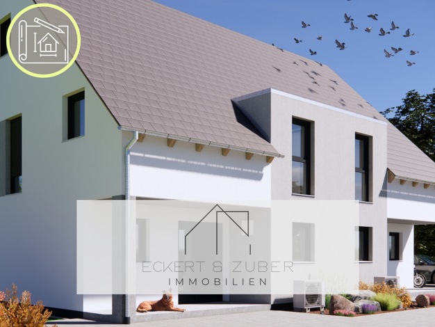 Doppelhaushälfte zum Kauf 545.000 € 4 Zimmer 125,3 m² 432,5 m² Grundstück Buchschwabach Roßtal 90574