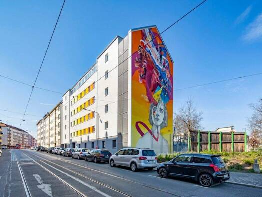 Wohnung zur Miete 382 € 1 Zimmer 23,9 m² 2. Geschoss frei ab 16.12.2025 Scheurlstraße 6 Glockenhof Nürnberg 90478