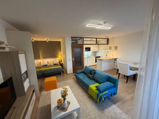Wohnung zur Miete 860 € 1,5 Zimmer 46 m² Geschoss 21/26 frei ab sofort Sankt Johann 6 Alterlangen Erlangen 91056