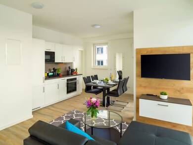 Penthouse zur Miete - Erstbezug 1.395 € 2 Zimmer 38 m² Dieselstraße 8 Bad Nauheim Bad Nauheim 61231