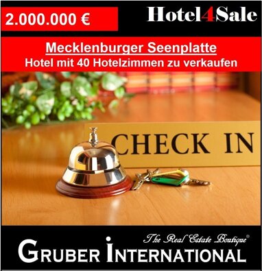 Hotel zum Kauf 2.000.000 € 40 Zimmer 120 m² Gastrofläche 6.700 m² Grundstück Waren Waren 17192