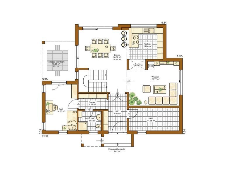 Einfamilienhaus zum Kauf 961.614 € 5 Zimmer 213 m²<br/>Wohnfläche 2.128 m²<br/>Grundstück Ludwigsthal Neunkirchen 66539