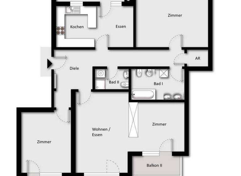 Wohnung zum Kauf 395.000 € 4 Zimmer 113 m² 1. Geschoss Sägerweg 2 Sulz 6832