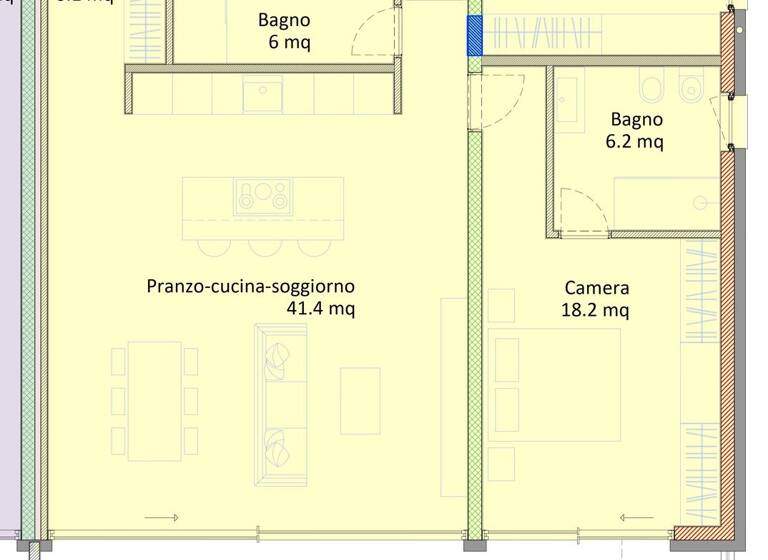 Studio zum Kauf 990.000 € 3 Zimmer 100 m² Castel San Pietro 5249