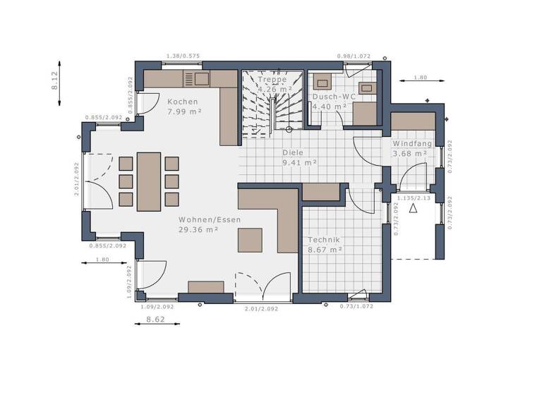 Einfamilienhaus zum Kauf provisionsfrei 299.328 € 4 Zimmer 125 m² 1.261 m² Grundstück Wanfried 37281