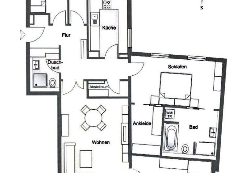 Wohnung zum Kauf 1.450.000 € 5 Zimmer 134 m² 1. Geschoss Altstadt Frankfurt am Main 60311