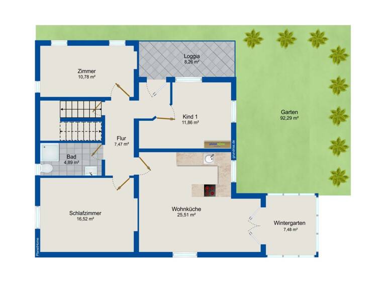 Wohnung zum Kauf 370.000 € 4 Zimmer 77 m² EG Unterach am Attersee 4866