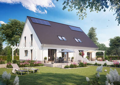 Doppelhaushälfte zum Kauf - Erstbezug provisionsfrei 339.500 € 4 Zimmer 115 m² 520 m² Grundstück Kuckucksweg Eckersbach Zwickau 08066
