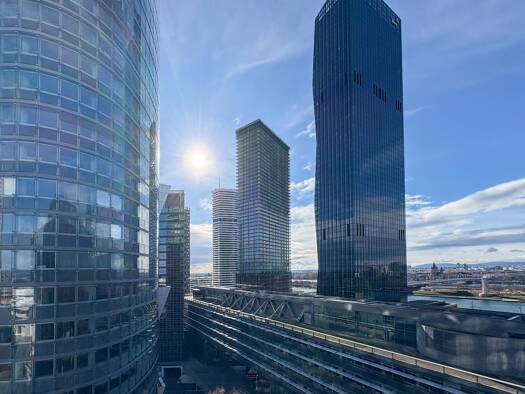 Wohnung zur Miete - Erstbezug 899 € 1,5 Zimmer 46,2 m² 13. Geschoss Wien 1220