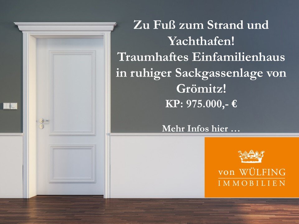 Einfamilienhaus zum Kauf 975.000 € 6 Zimmer 170 m²<br/>Wohnfläche 745 m²<br/>Grundstück Grömitz Grömitz 23743