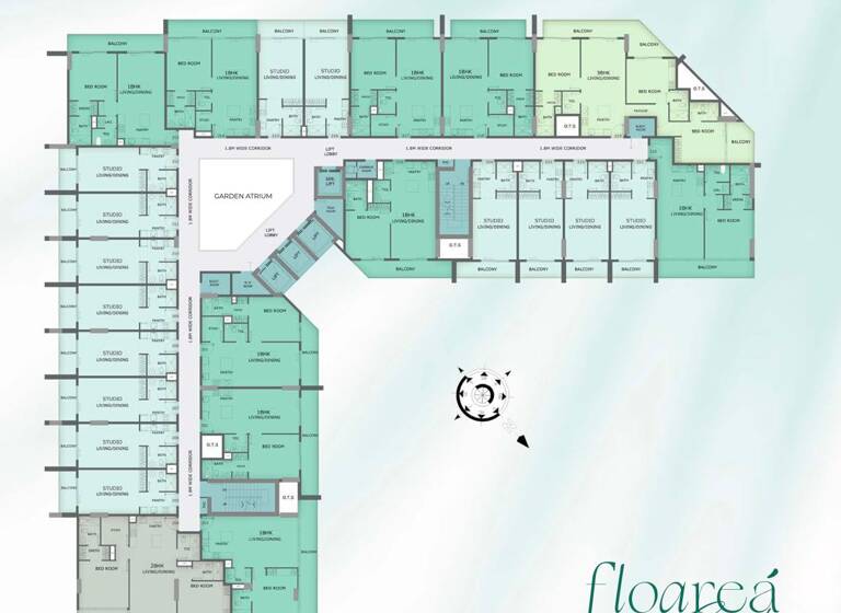 Studio zum Kauf provisionsfrei 170.000 € 1 Zimmer 40 m² 1. Geschoss Dubai