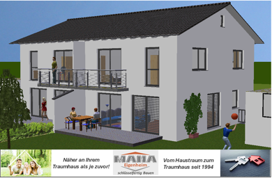Haus zum Kauf - Erstbezug provisionsfrei 612.700 € 5 Zimmer 130 m² 290 m² Grundstück frei ab sofort Haunwang Eching 84174