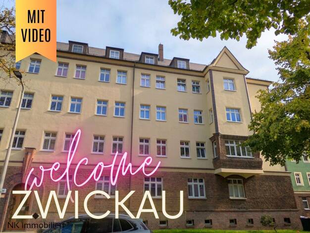 Wohnung zur Miete 400 € 2 Zimmer 63,2 m² EG Heinrich-Heine-Straße 46 Pölbitz Zwickau 08058