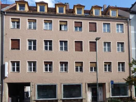 Wohn- und Geschäftshaus zum Kauf provisionsfrei als Kapitalanlage geeignet 3.300.000 € 910 m² 373 m² Grundstück Lorenzer Straße 9 Lorenz Nürnberg 90402